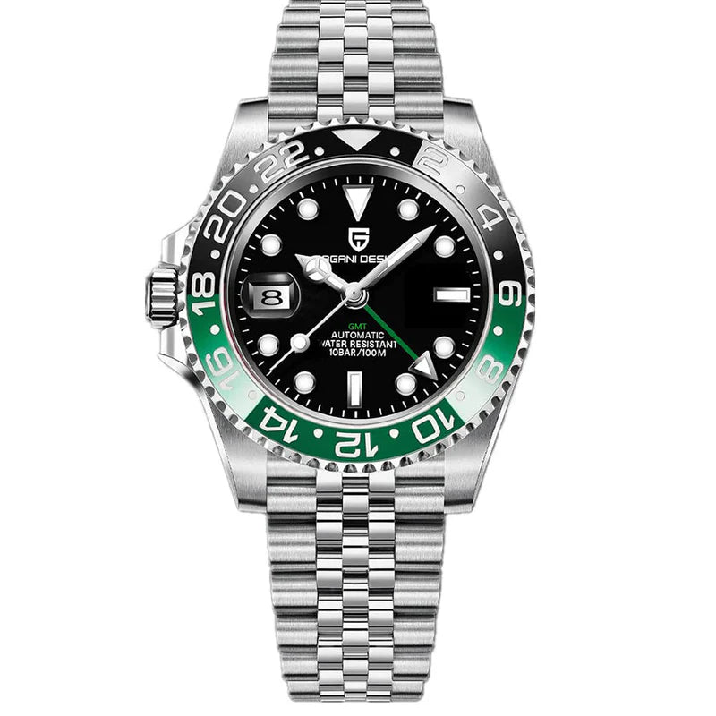 Black / Green Bezel