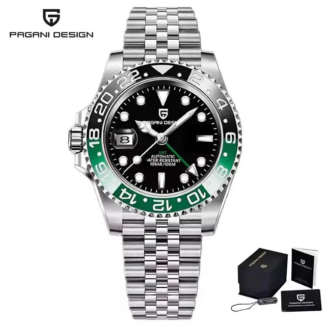 Black / Green Bezel